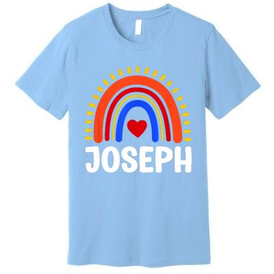 I Love Joseph Cute Joseph Rainbow Premium T-Shirt