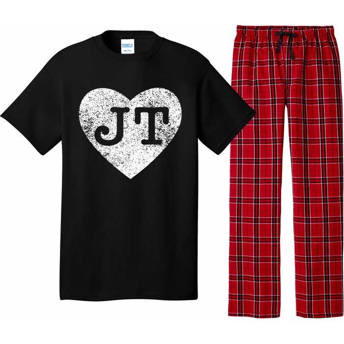 I love JT vintage heart Pajama Set