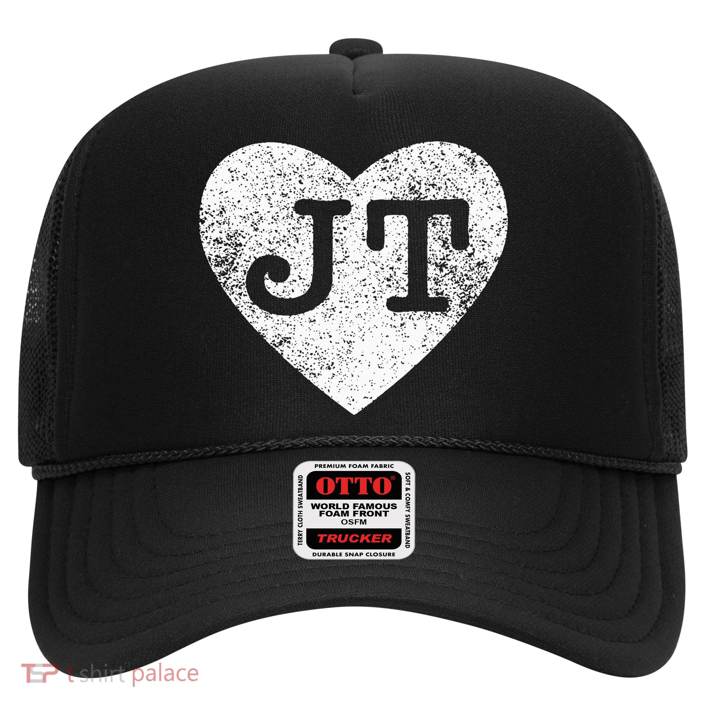 I love JT vintage heart Trucker Hat
