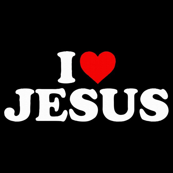 I Love Jesus - Heart  Cooling Performance Crew T-Shirt