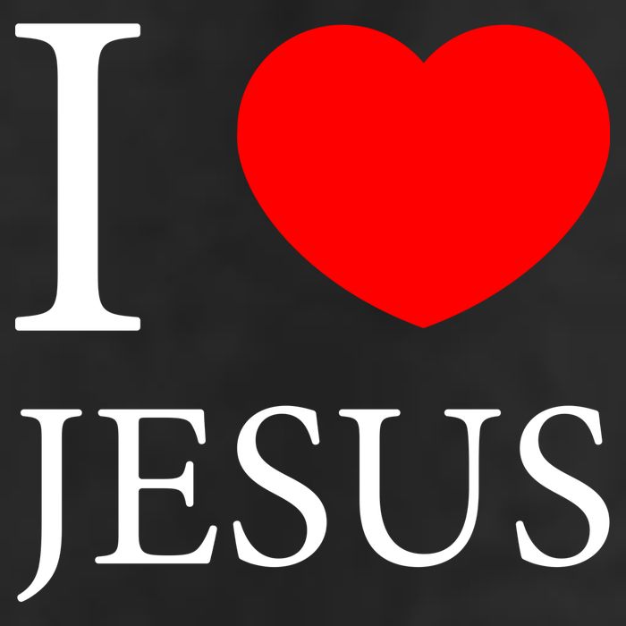 I Love Jesus Simple Logo 11oz C Handle Ceramic Mug