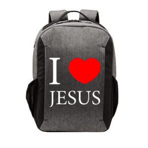 I Love Jesus Simple Logo Vector Backpack