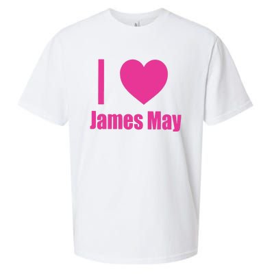 I Love James May Sueded Cloud Jersey T-Shirt