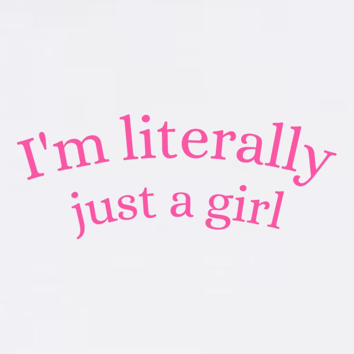 IM Literally Just A Girl Cooling Performance Crew T-Shirt