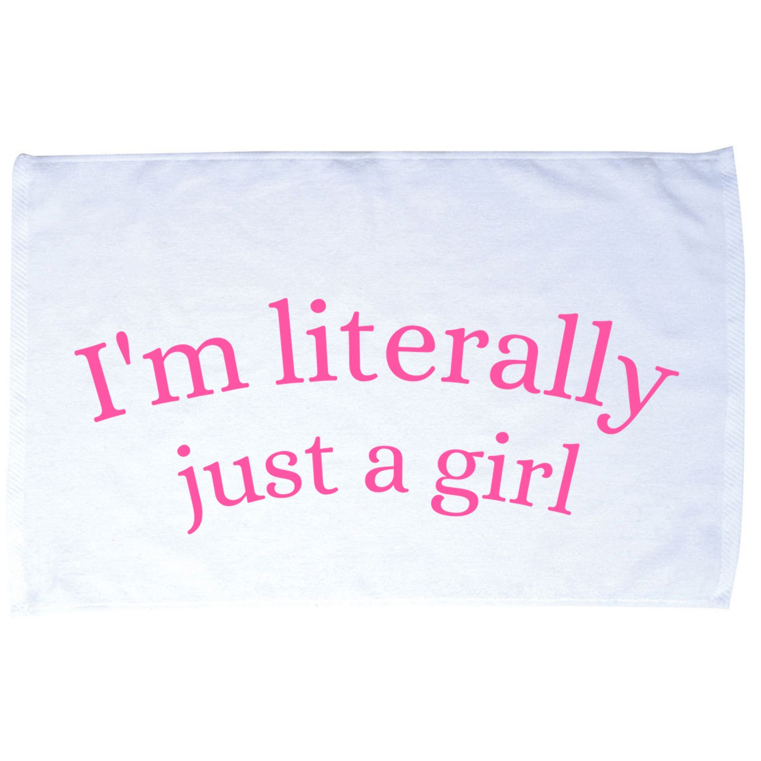 IM Literally Just A Girl Microfiber Hand Towel