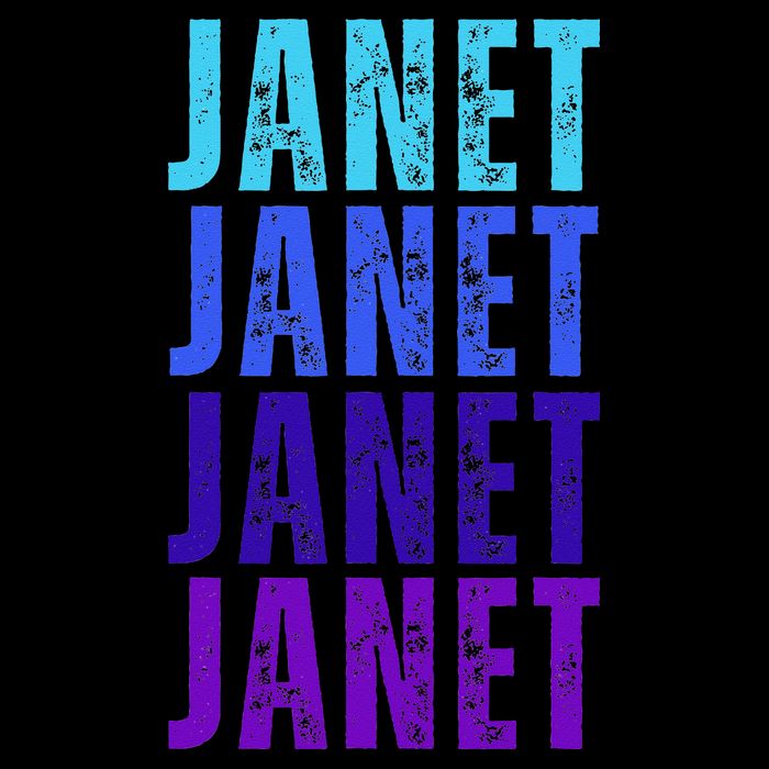 I Love Janet Pattern First Name Janet Flatbill Hat