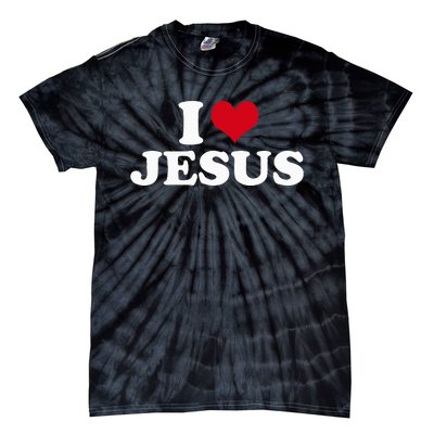 I Love Jesus Tie-Dye T-Shirt