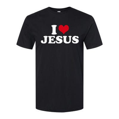 I Love Jesus Softstyle® CVC T-Shirt