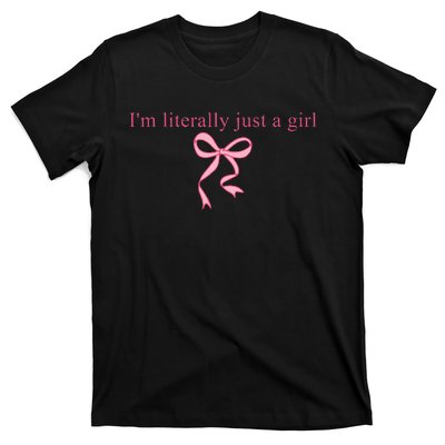 IM Literally Just A Girl Sad Hamster T-Shirt