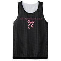 IM Literally Just A Girl Sad Hamster Mesh Reversible Basketball Jersey Tank