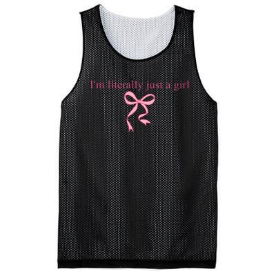 IM Literally Just A Girl Sad Hamster Mesh Reversible Basketball Jersey Tank