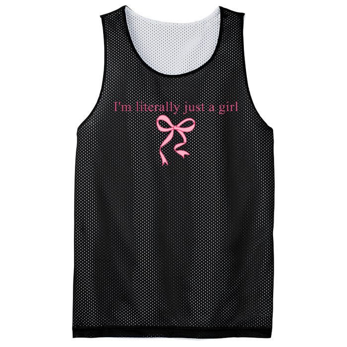 IM Literally Just A Girl Sad Hamster Mesh Reversible Basketball Jersey Tank