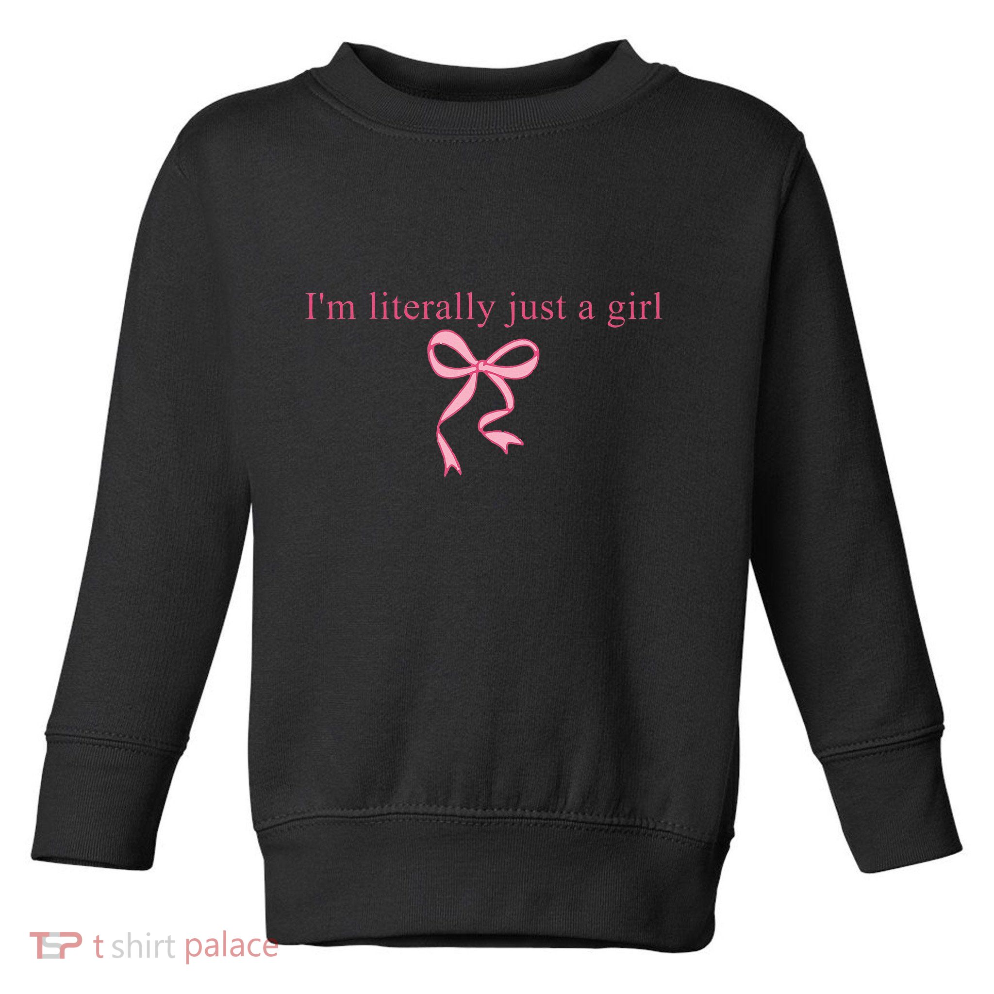 IM Literally Just A Girl Sad Hamster Toddler Sweatshirt