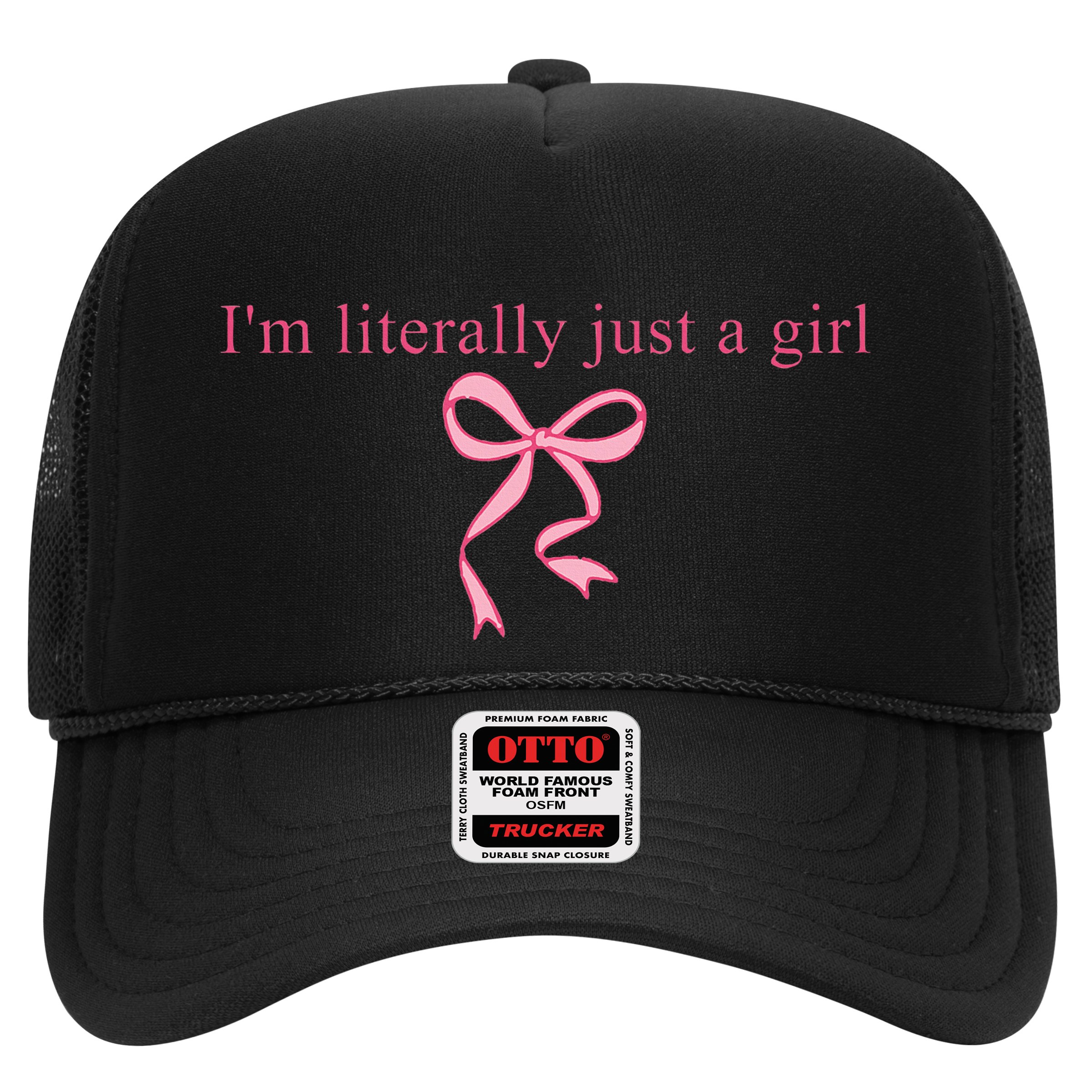 IM Literally Just A Girl Sad Hamster Hat