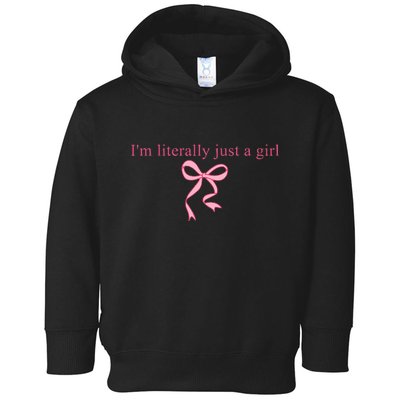 IM Literally Just A Girl Sad Hamster Toddler Hoodie