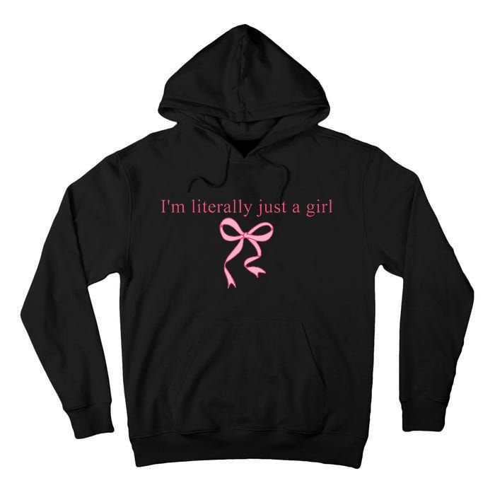 IM Literally Just A Girl Sad Hamster Tall Hoodie