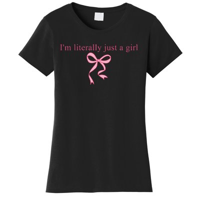 IM Literally Just A Girl Sad Hamster Women's T-Shirt