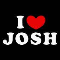 I Love Josh I Heart Josh Mesh Reversible Basketball Jersey Tank