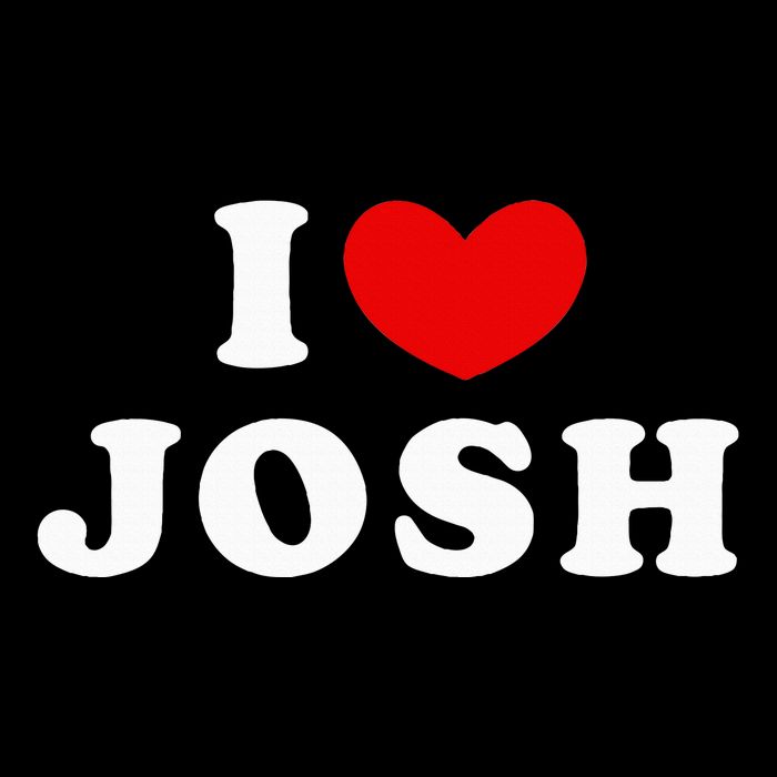 I Love Josh I Heart Josh Mesh Reversible Basketball Jersey Tank