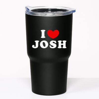 I Love Josh I Heart Josh Tumbler