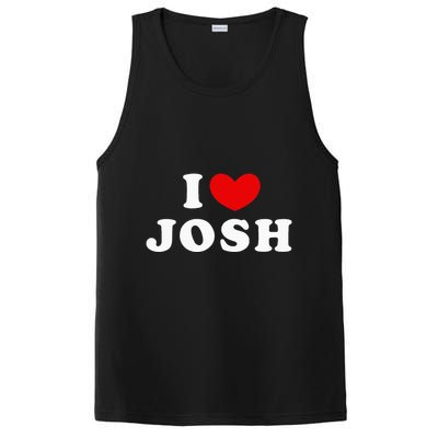 I Love Josh I Heart Josh PosiCharge Competitor Tank