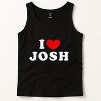 I Love Josh I Heart Josh Tank Top