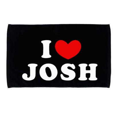 I Love Josh I Heart Josh Microfiber Hand Towel