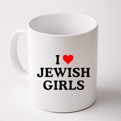 I Love Jewish Girl I Heart Jewish Coffee Mug