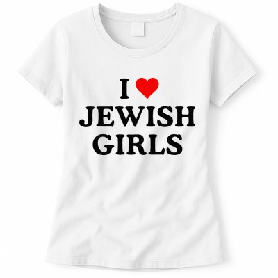 I Love Jewish Girl I Heart Jewish Womens T-Shirt