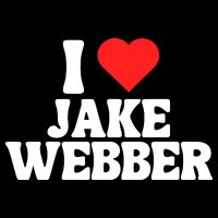 I Love Jake Webber I Heart Jake Webber Flexfit Unipanel Trucker Cap