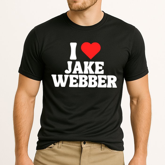 I Love Jake Webber I Heart Jake Webber Performance Shirt