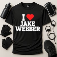 I Love Jake Webber I Heart Jake Webber Performance Shirt