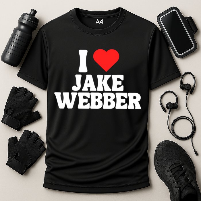 I Love Jake Webber I Heart Jake Webber Performance Shirt