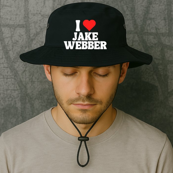 I Love Jake Webber I Heart Jake Webber Bucket Hat