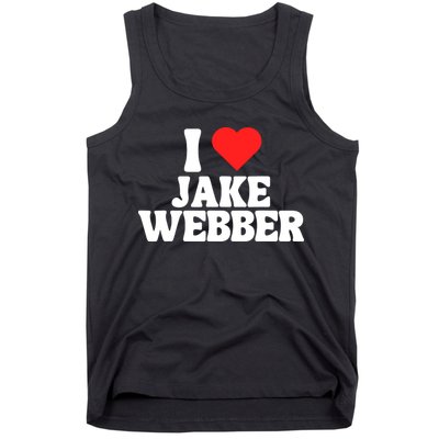 I Love Jake Webber I Heart Jake Webber Tank Top