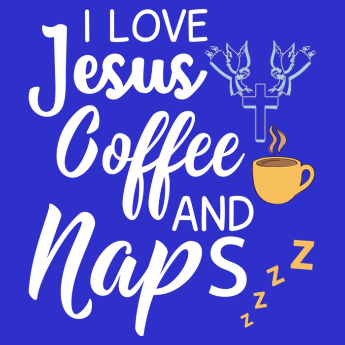I Love Jesus Coffee And Naps Great Gift 16 in Basic Backpack