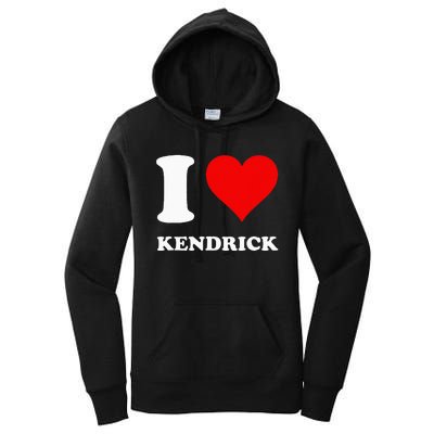 I Love Kendrick Women's Pullover Hoodie