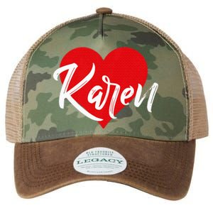 I Love Karen First Name Legacy Tie Dye Trucker Hat