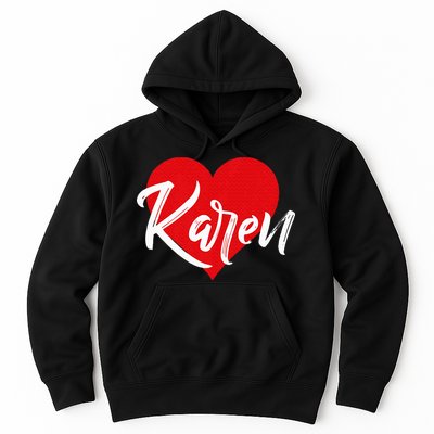 I Love Karen First Name Hoodie