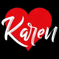 I Love Karen First Name Bucket Hat