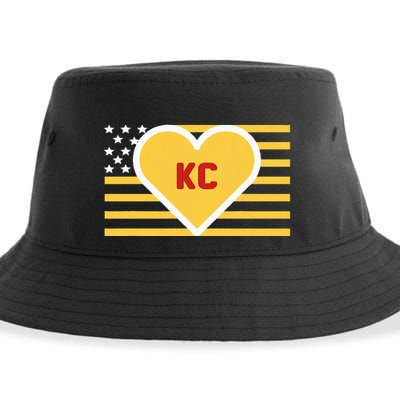 I Love Kansas City Kc Sustainable Bucket Hat