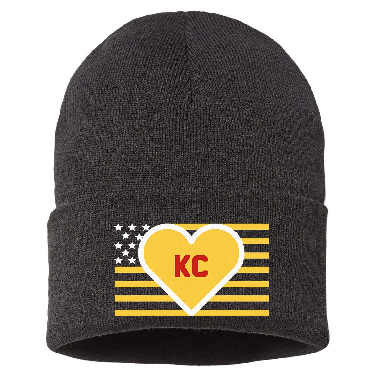 I Love Kansas City Kc Sustainable Knit Beanie