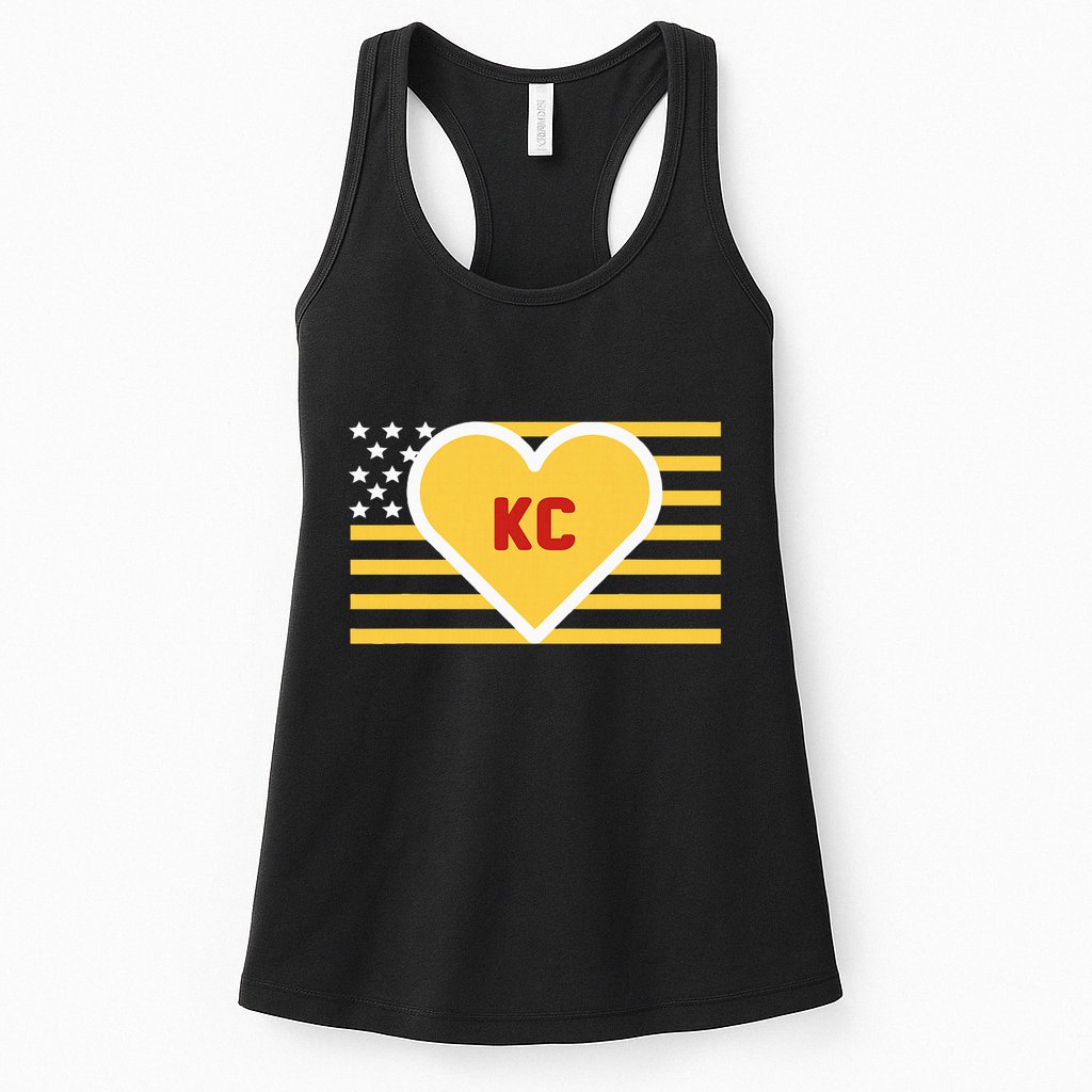 I Love Kansas City Kc Womens Tank Top