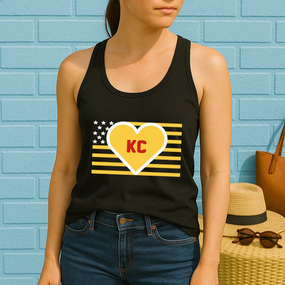 I Love Kansas City Kc Womens Tank Top