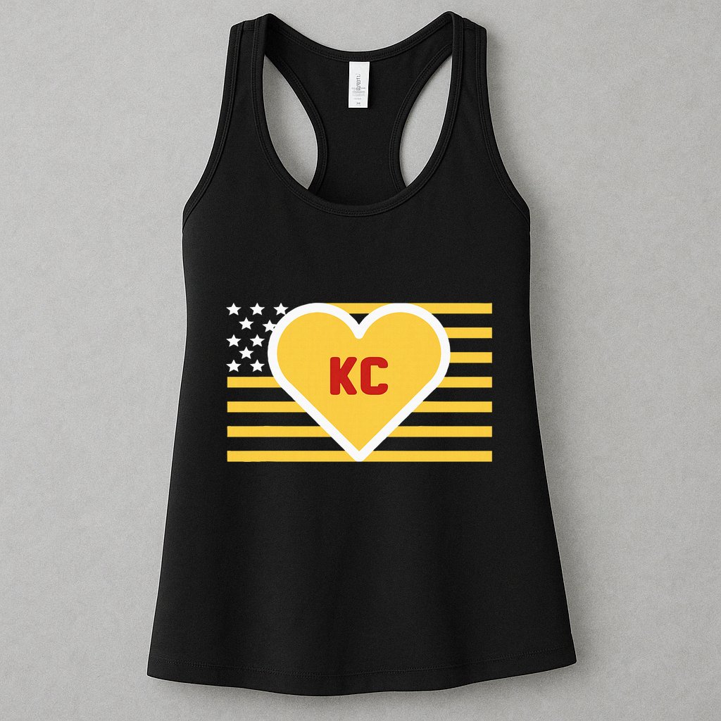 I Love Kansas City Kc Womens Tank Top