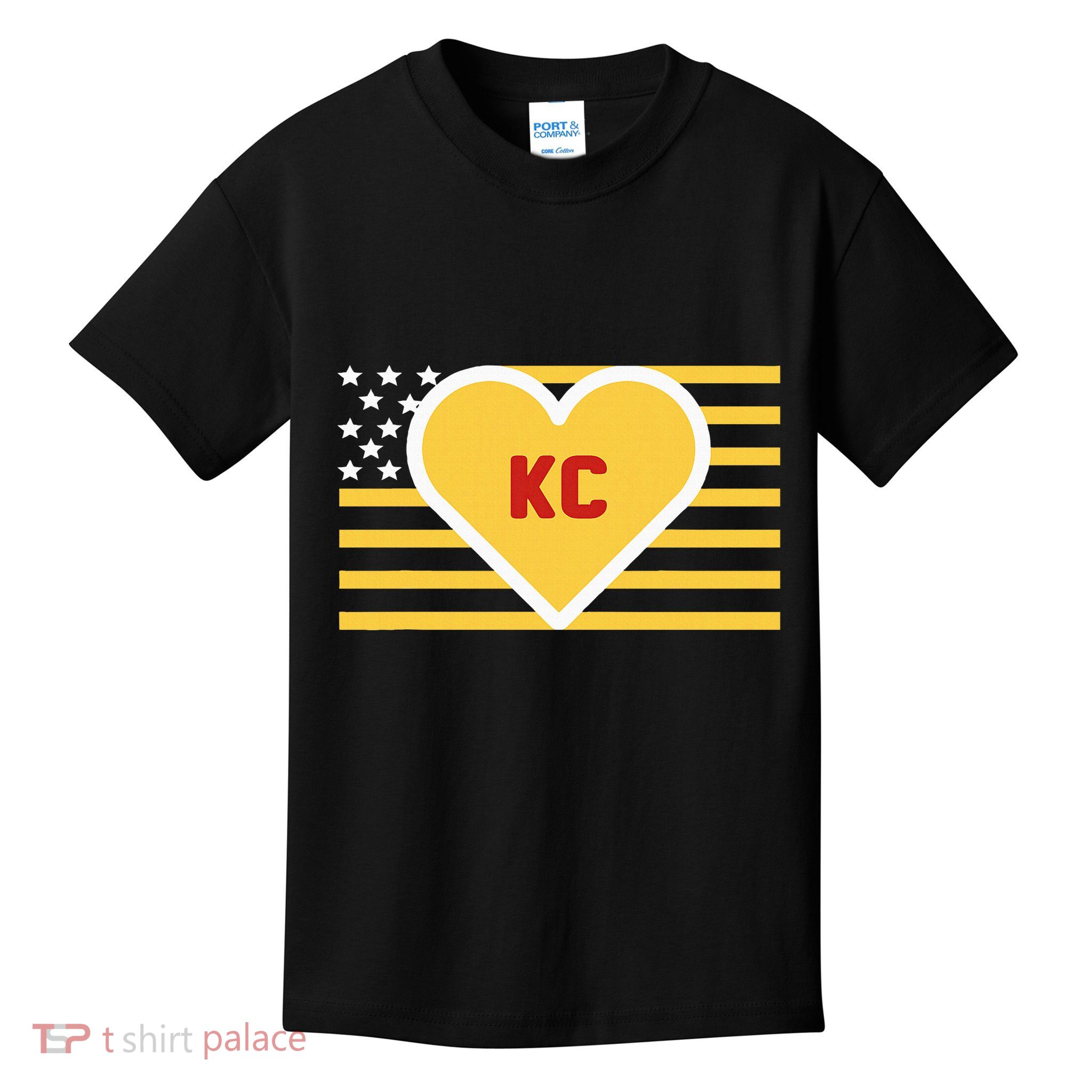 I Love Kansas City Kc Kids T-Shirt