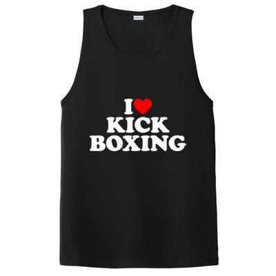I Love Kickboxing Kickboxing Lover I Heart Kickboxing PosiCharge Competitor Tank