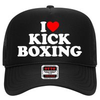 I Love Kickboxing Kickboxing Lover I Heart Kickboxing Hat