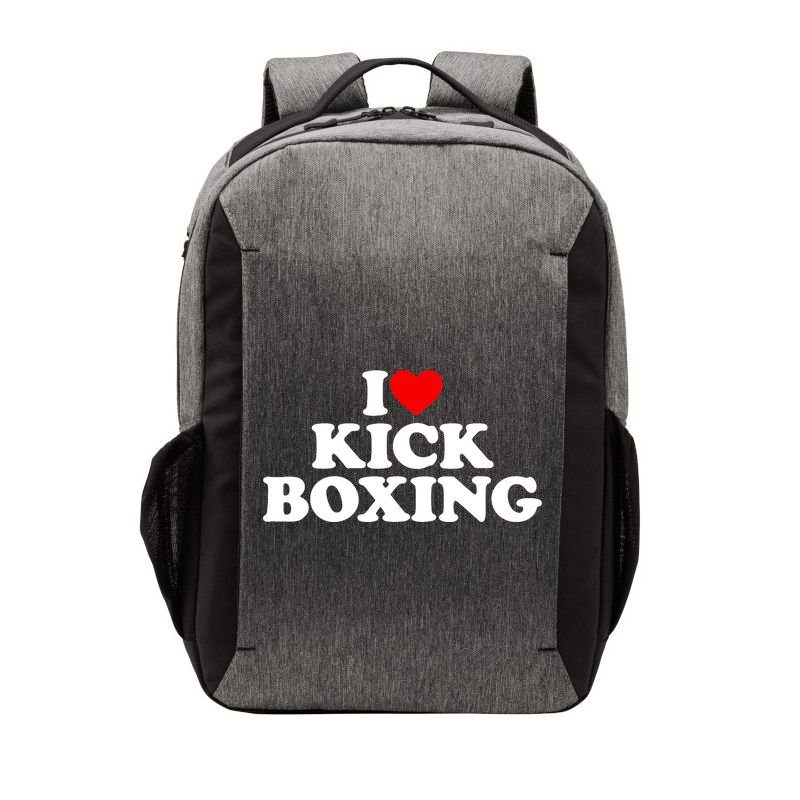 I Love Kickboxing Kickboxing Lover I Heart Kickboxing Vector Backpack
