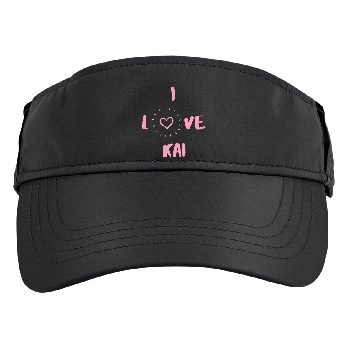 I Love Kai I Heart Kai Fun Kai Adult Drive Performance Visor